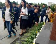 弘揚(yáng)烈士精神，緬懷烈士功績(jī)。