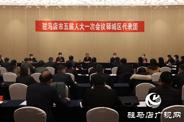 兩會時間｜駐馬店市人大代表分團審議 政府工作報告審查計劃報告、 預算報告和草案
