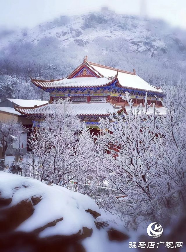 美呆了！羅漢山開啟雪凇、霧凇雙景齊現(xiàn)模式
