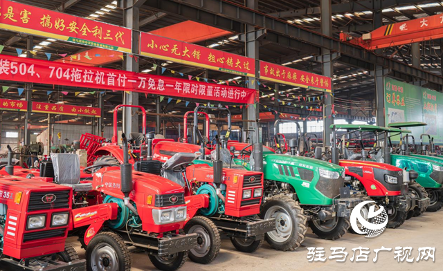 驛城區(qū)水屯鎮(zhèn)：農(nóng)機(jī)企業(yè)沖刺“開(kāi)門紅” 助力春耕生產(chǎn)