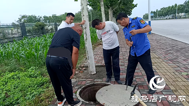 確山縣住建局：高效整治城區(qū)積水點位
