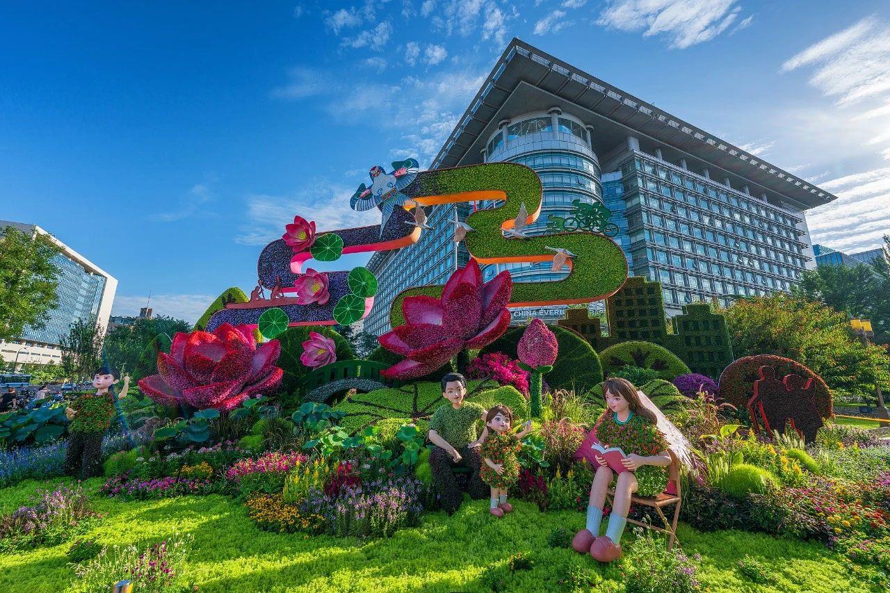 每一座花壇，都是中國！